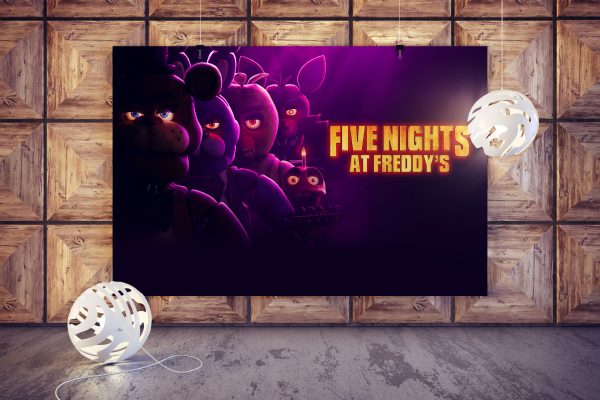 Painel de Festa Five Nights At Freddy´s